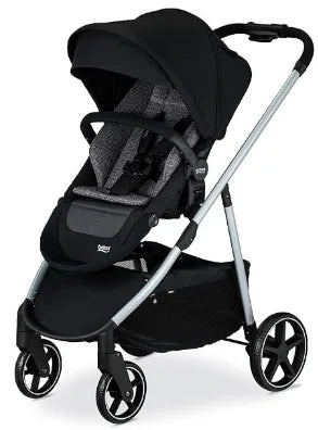 Grove Modular Lightweight Baby Stroller - Compact & Portable Travel Stroller with Pindot Onyx Design - Perfect for Newborns, Toddlers, and Everyday Use at Parks, Shopping, and Travel