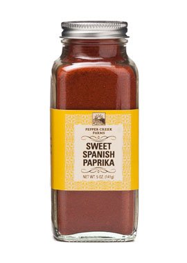 Pepper Creek Farms 70D Sweet Spanish Paprika - 6 Pack | Premium Ground Spice for BBQ, Grilling & Cooking | Perfect for Seasoning Meats, Soups & Sauces