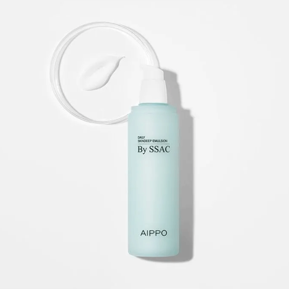AIPPO Daily Skindeep Emulsion by SSAC - 130ml Hydrating Face Moisturizer for Dry & Sensitive Skin | Day & Night Skincare Routine