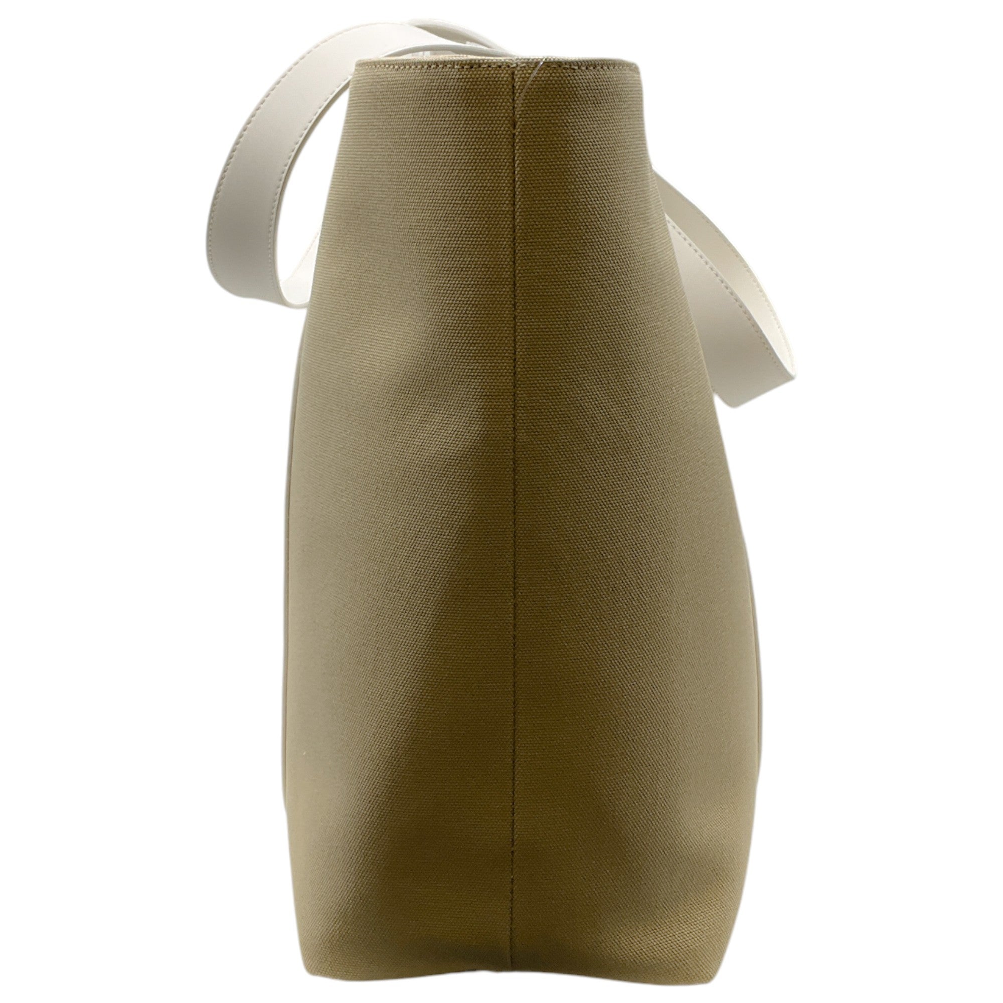 Lanvin Beige Canvas Ballade East West Shopper Tote Bag - Stylish Designer Handbag for Women, Perfect for Work, Travel & Everyday Use