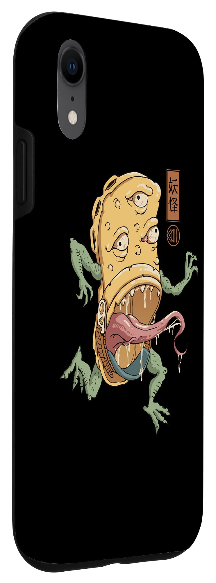 iPhone XR Yokai Monster Themed Shockproof Case - Durable Protective Cover for iPhone XR with Unique Japanese Yokai Design - Perfect for Everyday Use, Travel & Outdoor Activities