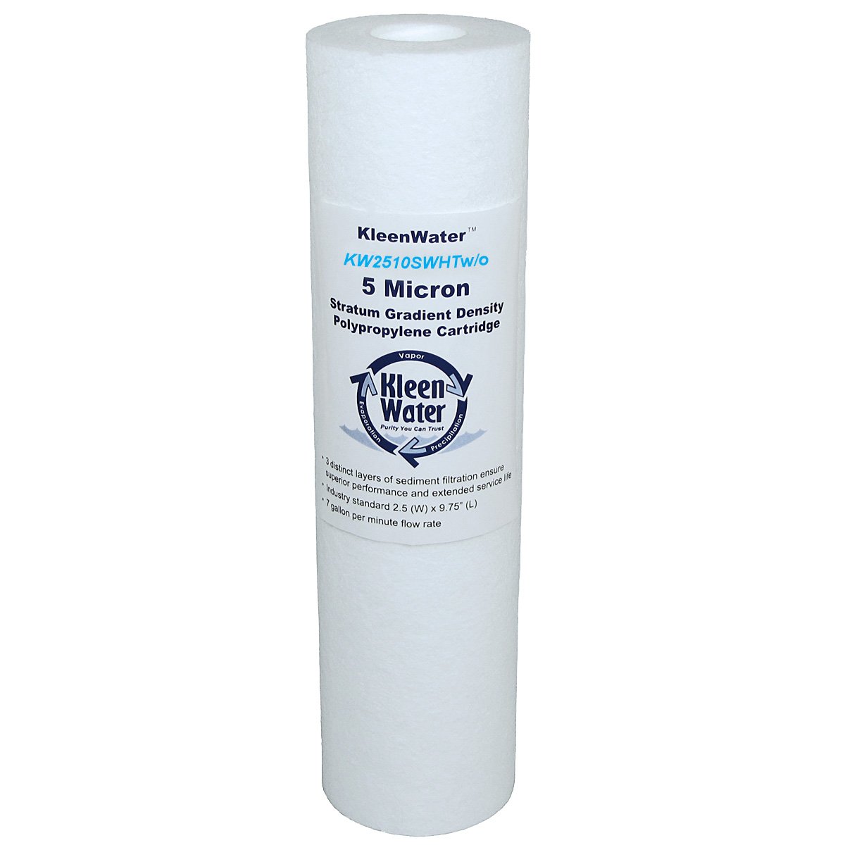 Premium Hot Water Filtration System - Includes 5 Micron High Temp Cartridges (3), Mounting Bracket, Filter Wrench & Spare O-Ring | Under Sink Water Purifier for Kitchen, Coffee Makers & Home Appliances