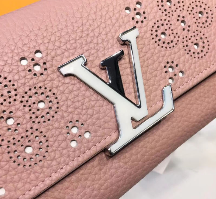 LV Compact Wallet in Taurillon Leather - Magnolia Pink | Slim & Stylish Women's Wallet for Everyday Use & Travel