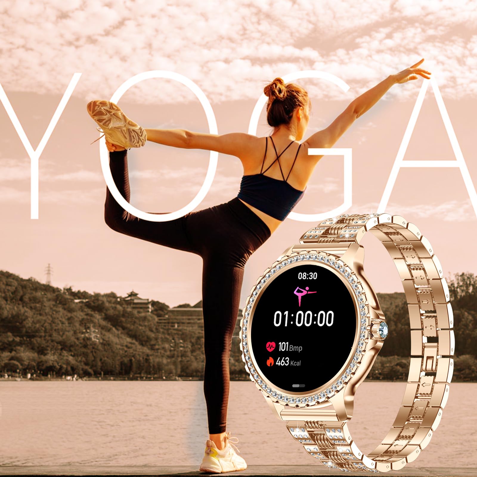 Elegant Smart Watch for Women - 1.32