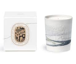 Diptyque Le Grand Tour Byblos Scented Candle 10.2 Oz | Luxury Home Fragrance Candle for Living Room, Bedroom & Bathroom | Premium Soy Wax Candle with 60-Hour Burn Time