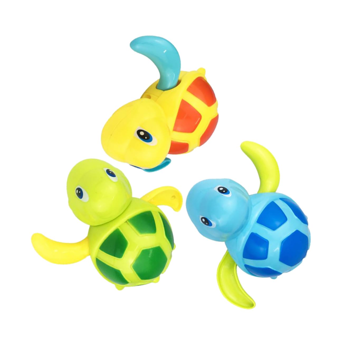 VICASKY 9-Piece Wind-Up Bath Toys Set - Colorful Clockwork Swimming Animals for Toddlers & Kids - Fun Bathtime, Pool Party & Sensory Play Water Toys