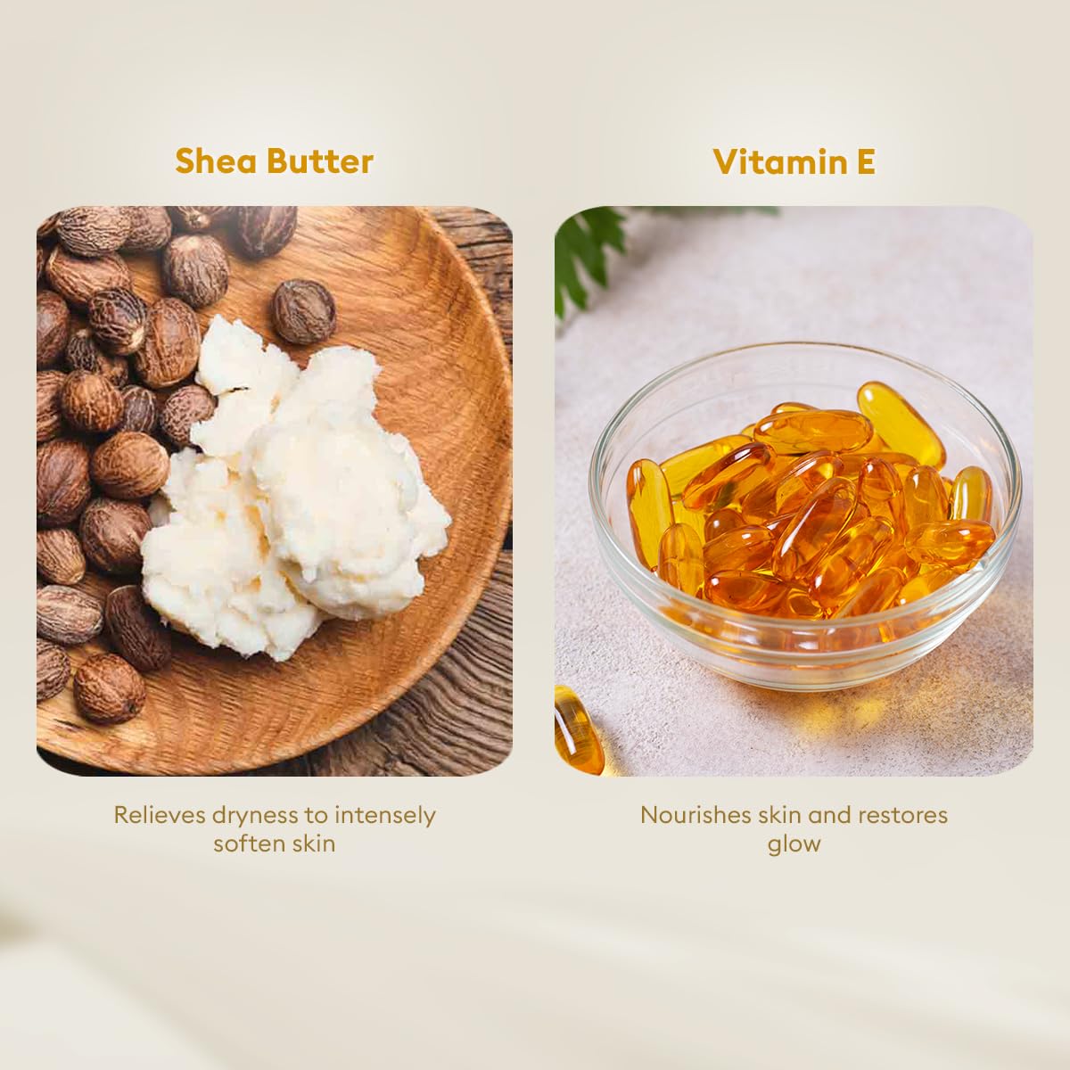 VLCC Shea & Vitamin E Body Butter - 200g | Deep Moisturizing Cream with Shea Butter, Vitamin E & Antioxidants | Hydrates Dry Skin, Balances Oil Levels | Perfect for Daily Skincare & Winter Dryness Relief
