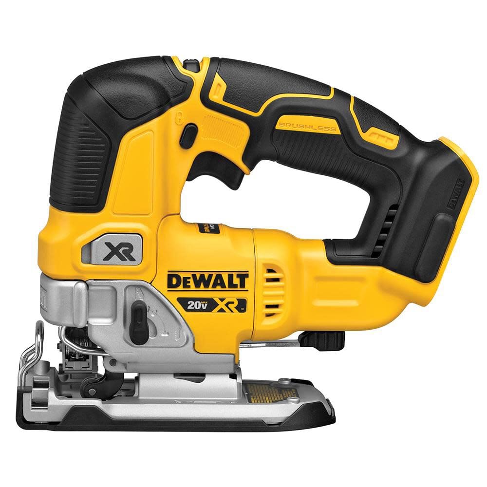 DEWALT 20V MAX Cordless Router and Jig Saw Combo Kit with Battery & Charger (DCK201P1) - Perfect for Woodworking, DIY Projects, and Professional Construction Work