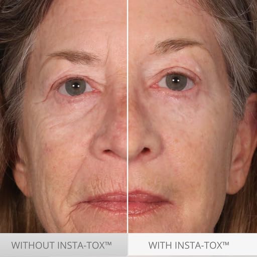 INSTA-TOX Instant Wrinkle Smoothing Serum - Anti-Aging Face Serum for Fine Lines & Wrinkles, Temporary Skin Tightener & Instant Line Filler - 2 Pack (1.5 Fl Oz Total) - Perfect for Daily Skincare Routine & Special Occasion Prep
