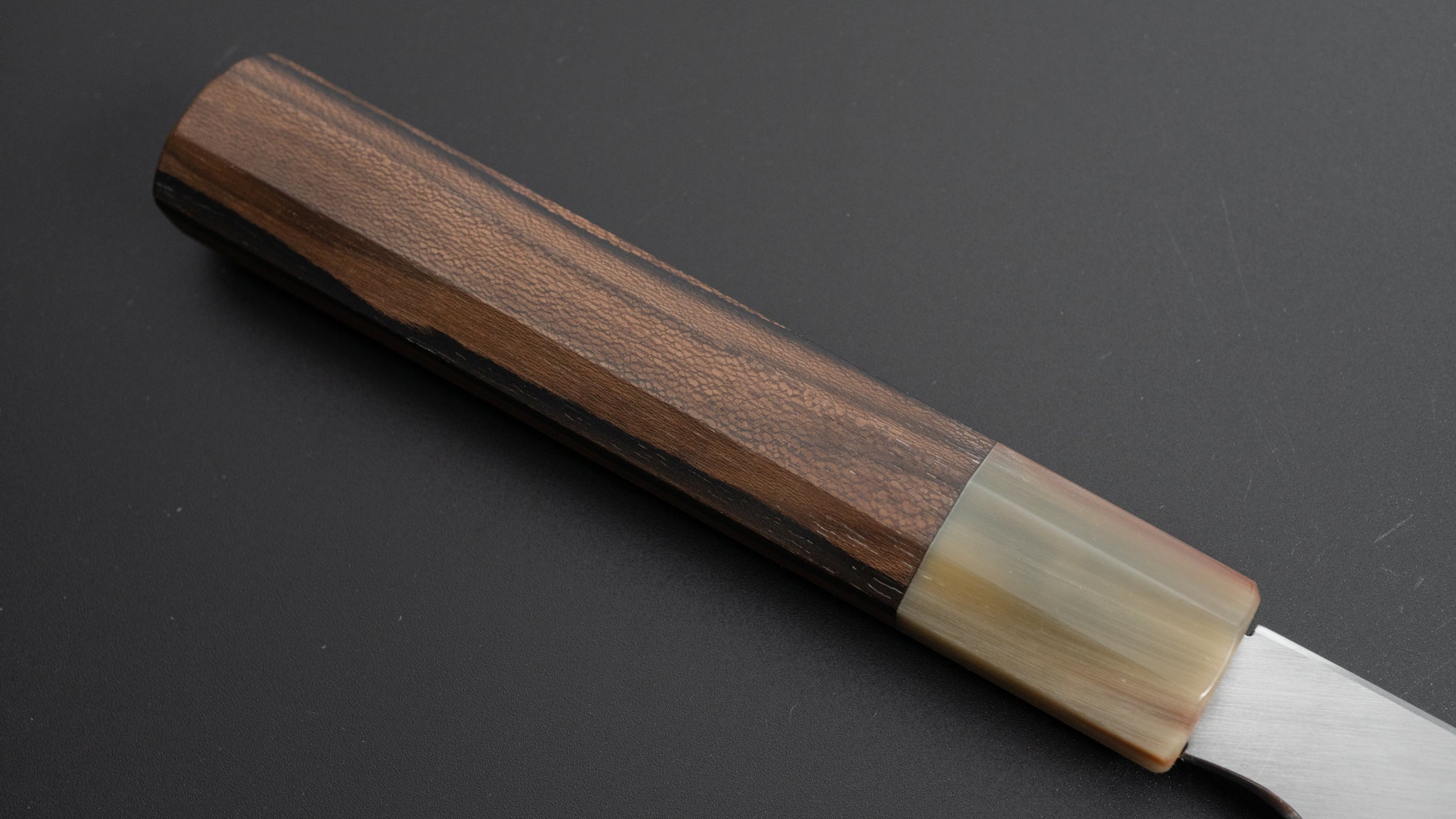 Hitohira Togashi Blue #1 Stainless Clad Kiritsuke Gyuto Knife 270mm - Japanese Chef Knife with Ziricote Wood Handle - Perfect for Sushi, Sashimi & Precision Cutting