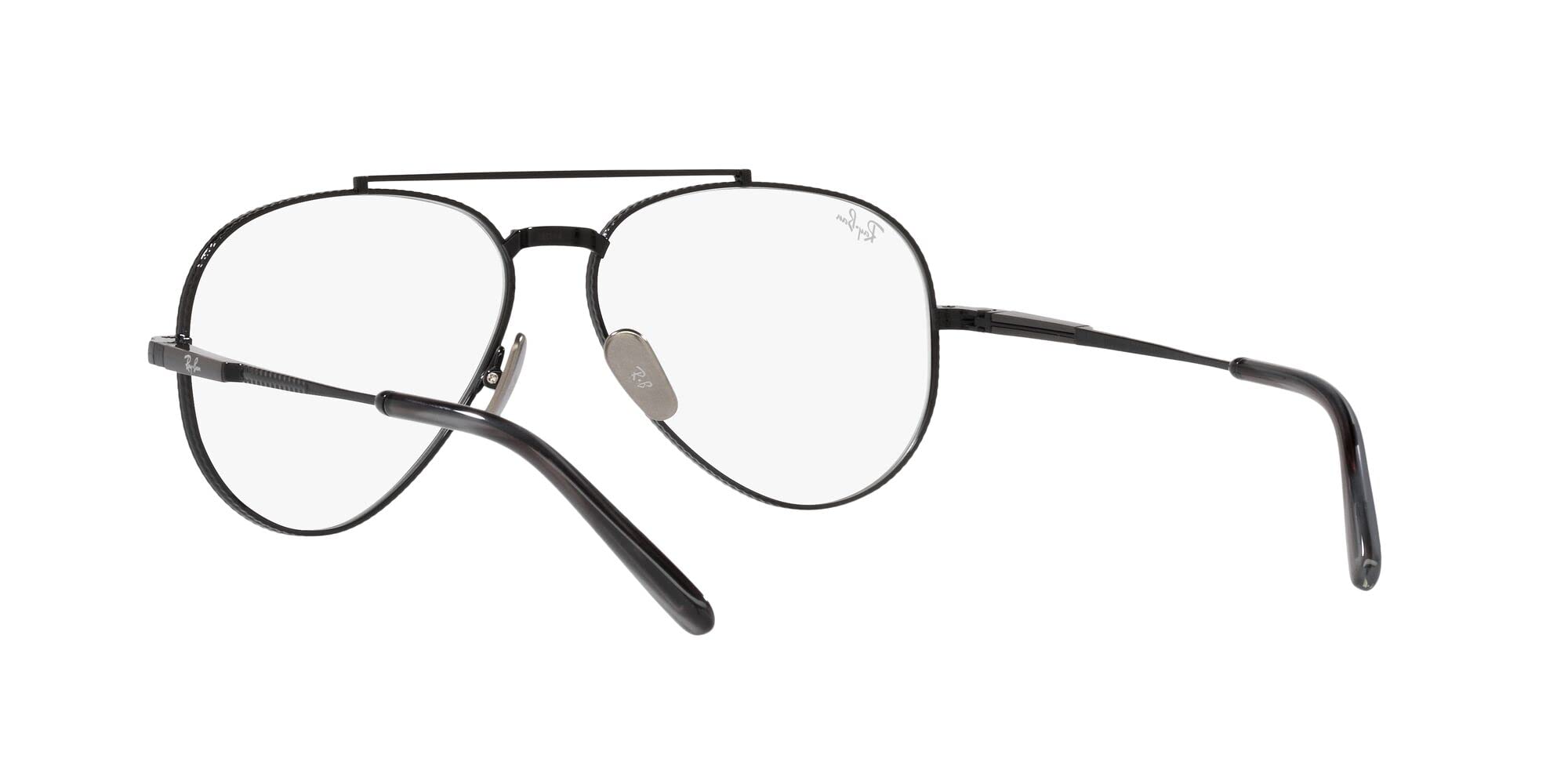 Ray-Ban Rx8225v Aviator Titanium Prescription Glasses Frames - Lightweight & Durable for Men & Women | Perfect for Driving, Outdoor Activities & Fashion Accessories