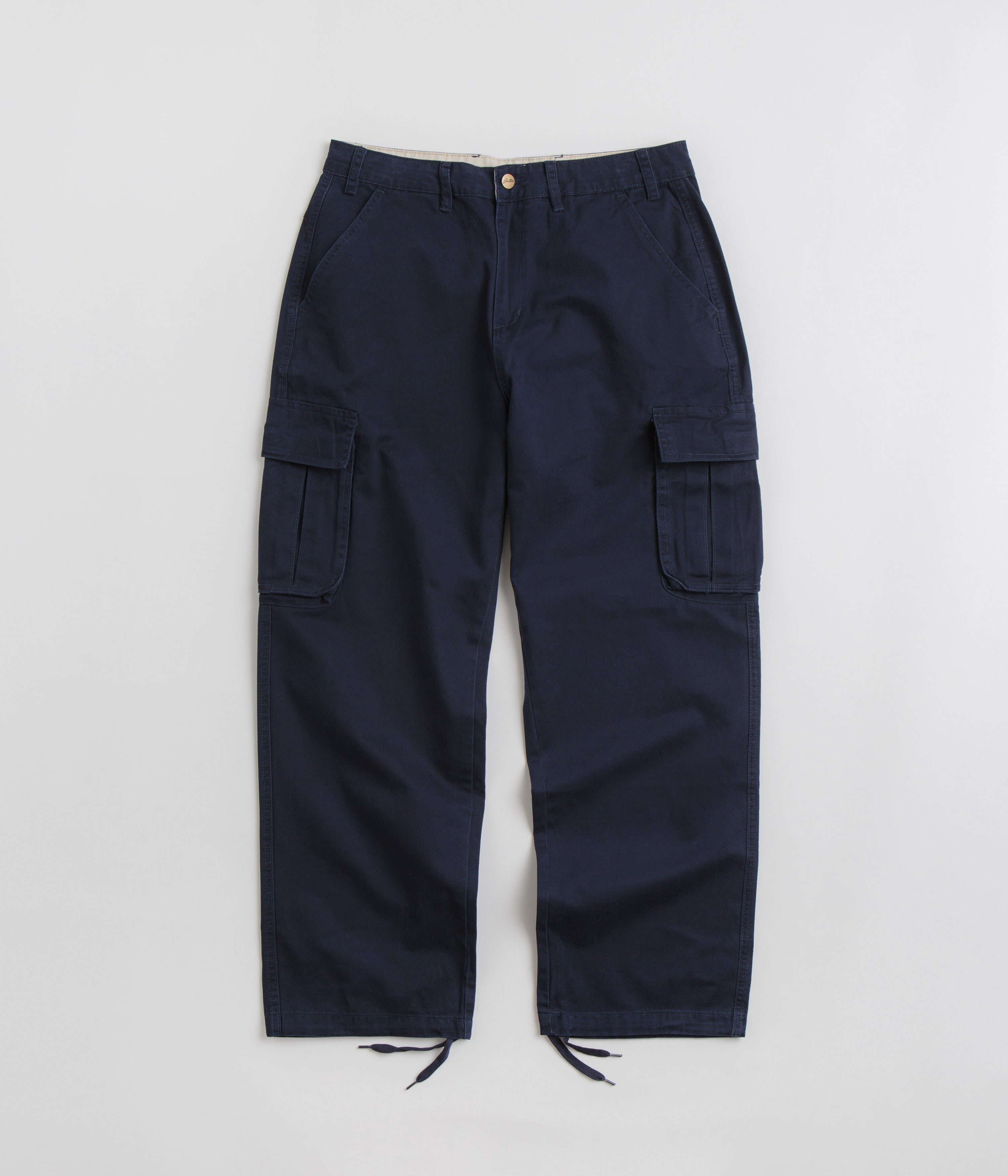 Butter Goods Field Cargo Pants for Men - Durable Navy Work Pants with Multiple Pockets - Perfect for Outdoor Activities, Hiking, and Casual Wear