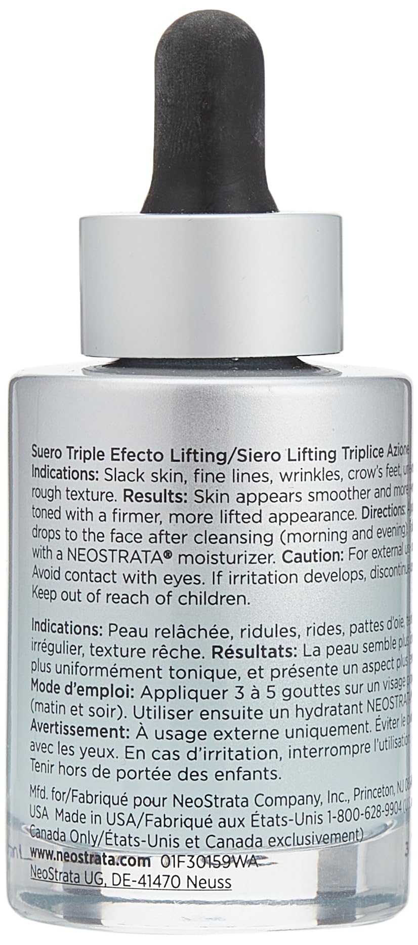 Neostrata Tritherapy Lifting Serum 30ml - Anti-Aging Face Serum for Wrinkles & Firming - Best for Night Skincare Routine & Daily Moisturizing