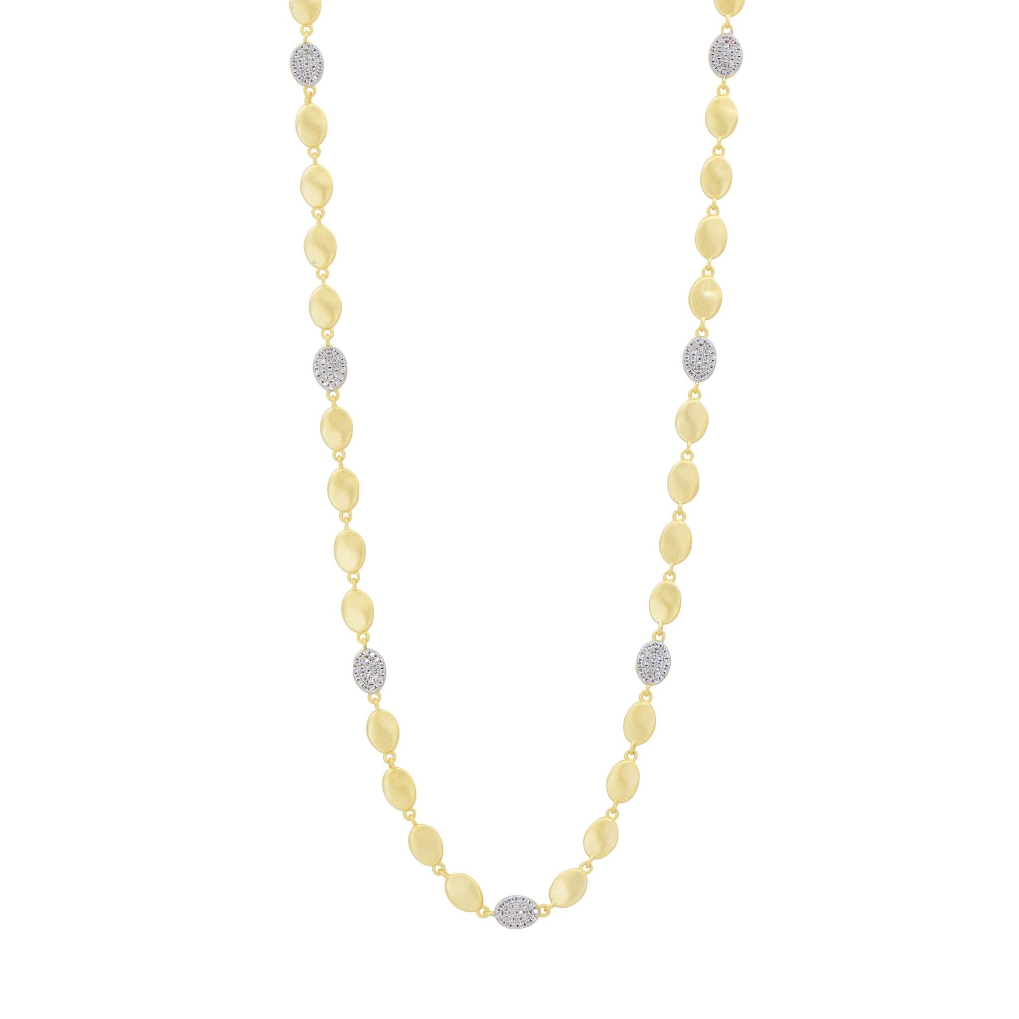 Elegant Petals in Bloom Dewdrop Station Necklace for Women - Dainty Floral Pendant Jewelry Gift for Her - Perfect for Weddings, Anniversaries & Special Occasions