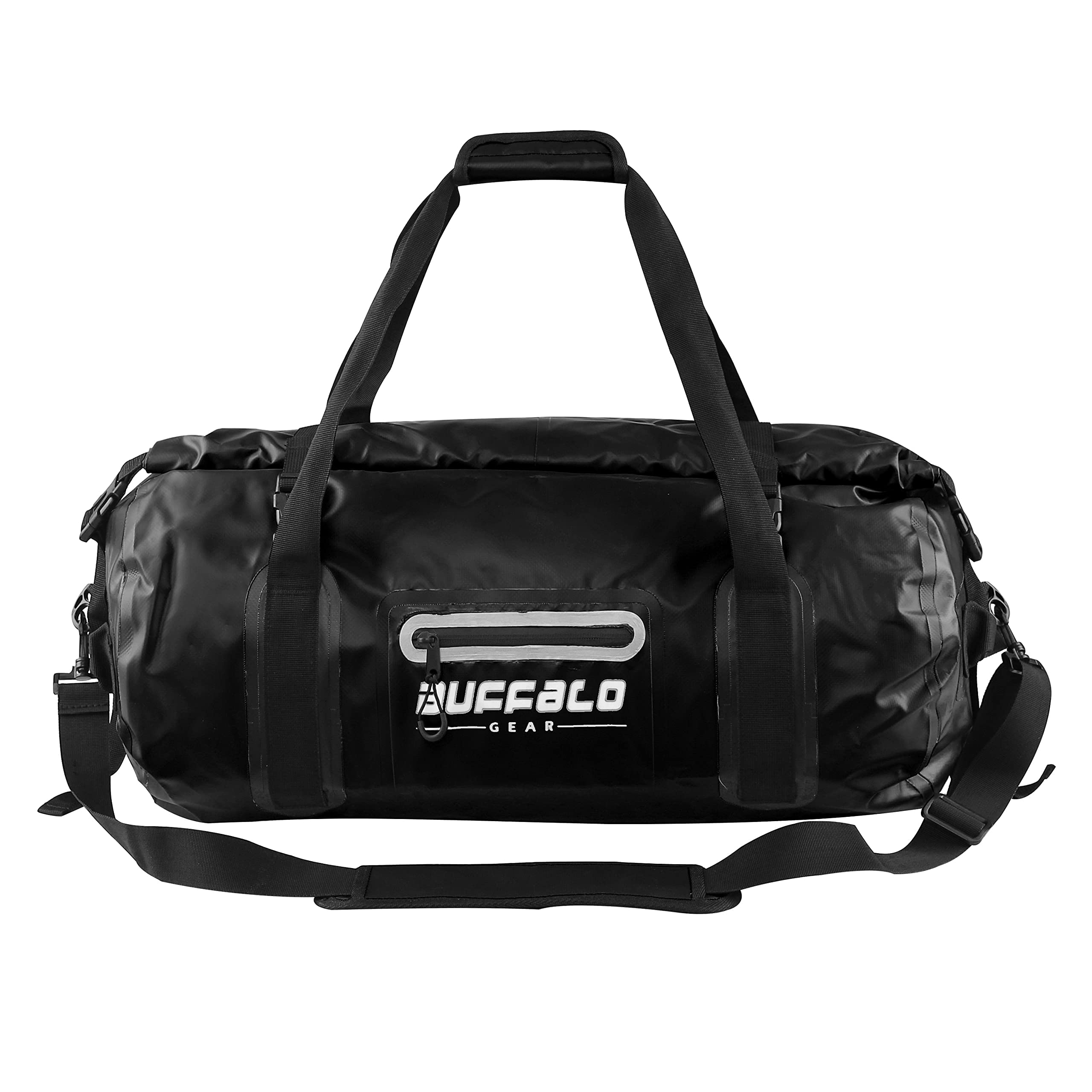 Waterproof Duffle Bag 40L 60L 80L - Heavy Duty Roll-top Dry Bag for Travel, Kayaking, Rafting, Boating, Fishing & Camping | Buffalo Gear Outdoor Sports Equipment