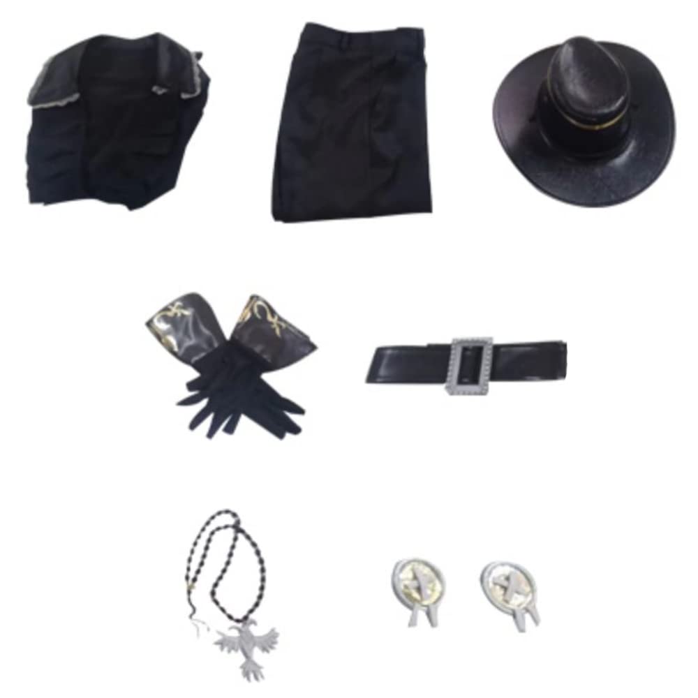 Prospector Norton Campbell Black Tulip Cosplay Costume - Halloween Carnival Party Outfit | Game Character Uniform for Cosplay Events & Themed Parties