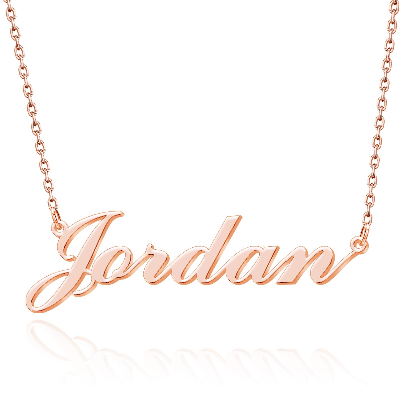 Custom Name Necklace for Women - 18K Gold Plated Personalized Layered Name Necklace - Birthday Gift for Her, Anniversary Present, Mother's Day Jewelry - Perfect for Everyday Wear, Date Nights & Special Occasions