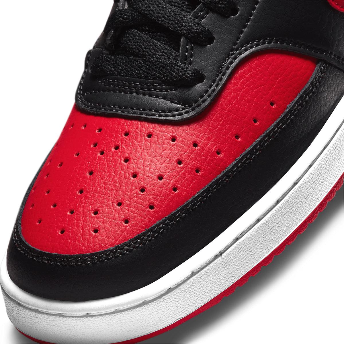 Nike Court Vision Mid 'Bred' Basketball Shoes - Classic Retro Style for Men & Women - Perfect for Streetwear, Casual Outfits & Sneaker Collectors