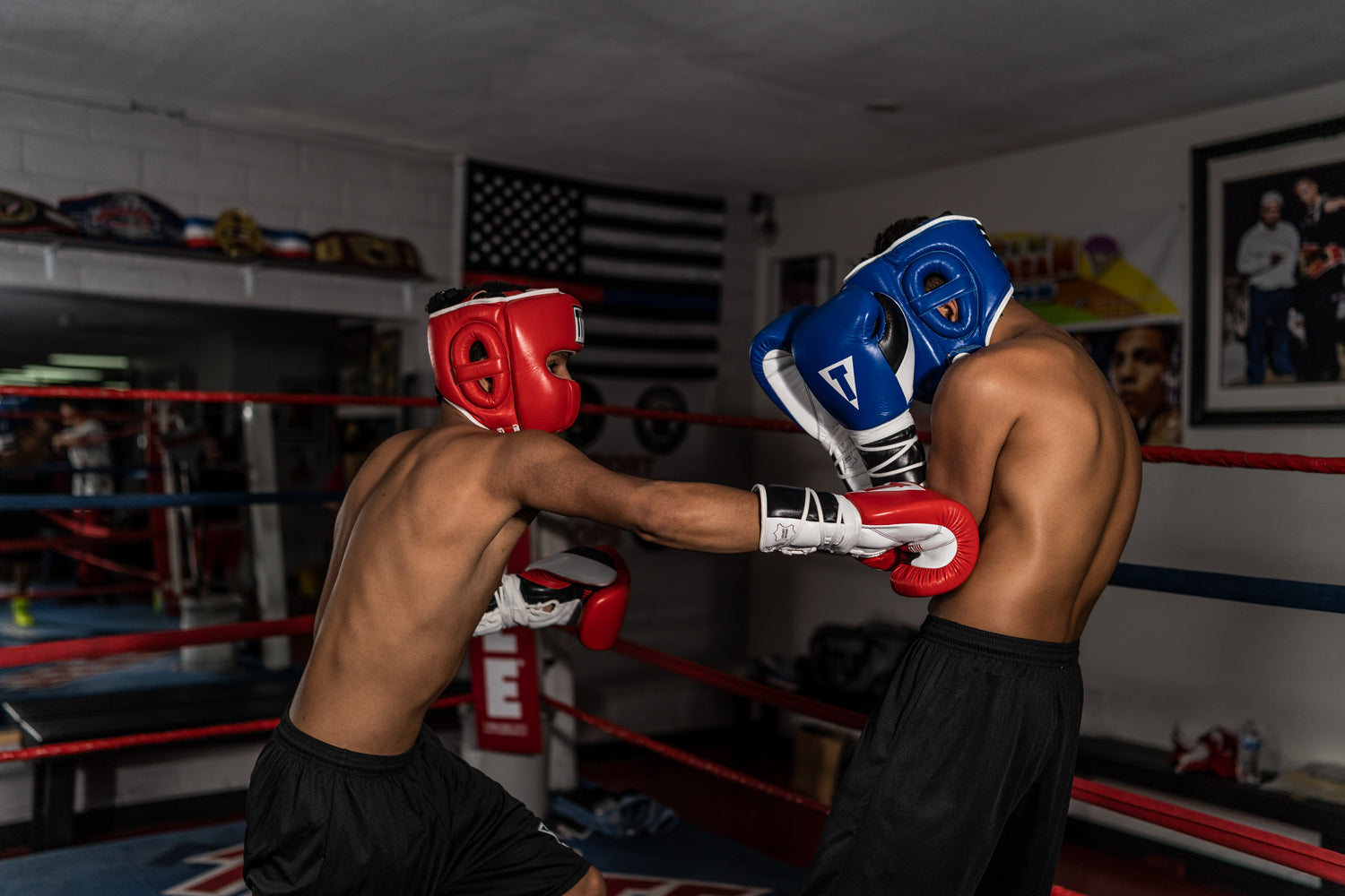 TITLE Boxing Headgear & Groin Protector Set - Premium MMA Sparring Gear for Men & Women - Perfect for Boxing, Kickboxing & Martial Arts Training