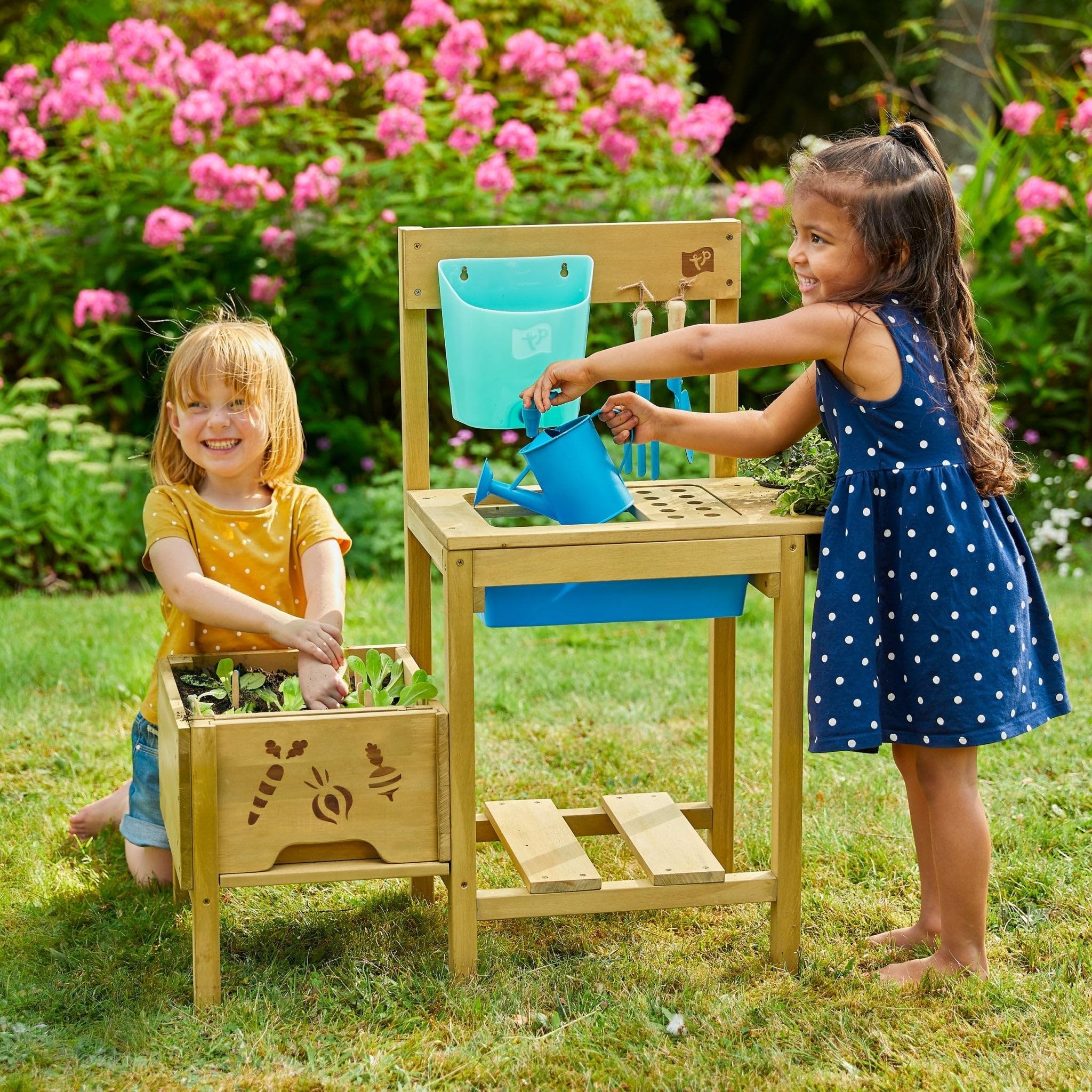 TP Toys Wooden Potting Bench for Kids - 37