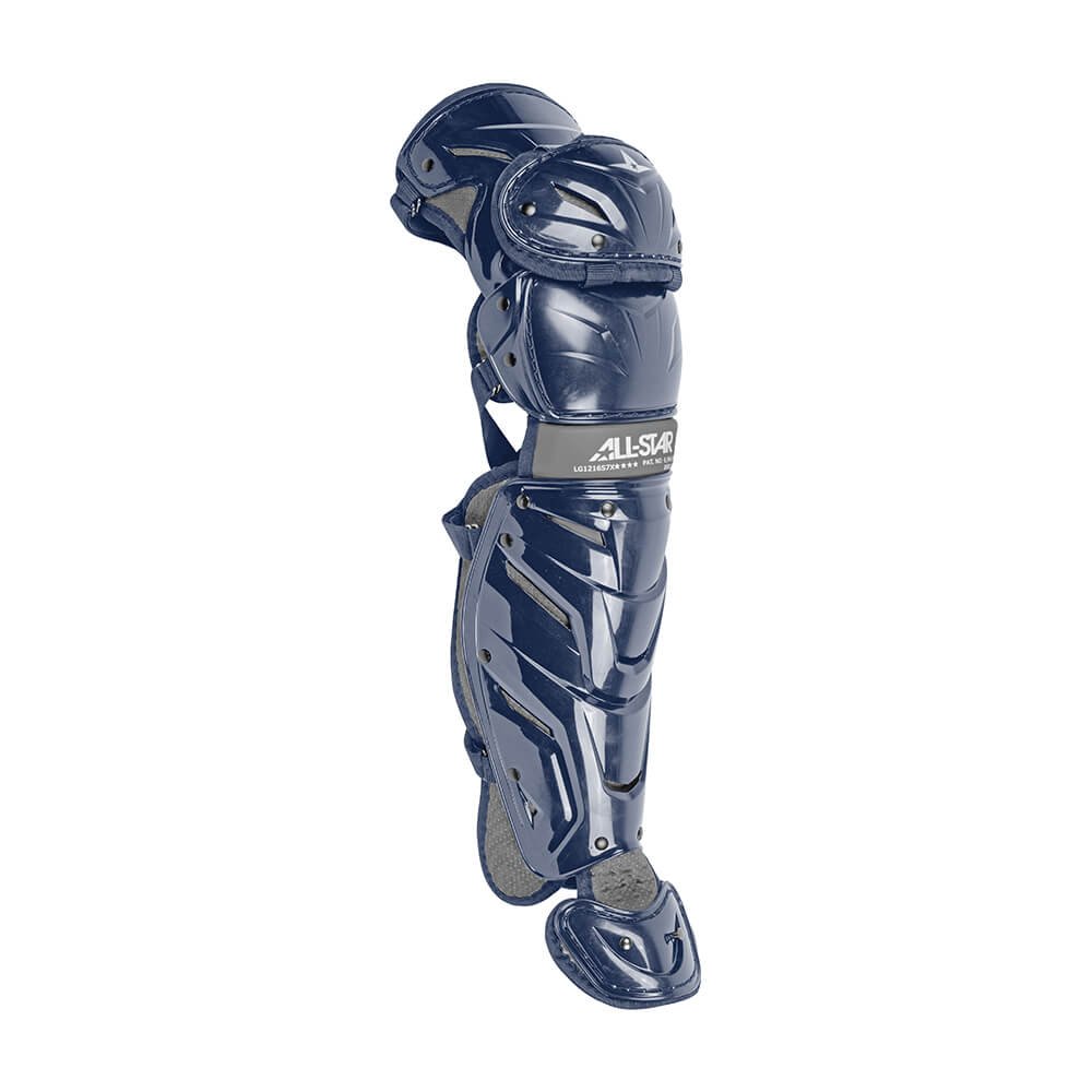 All-Star Adult System 7 Baseball Catcher Leg Guards - 16.5