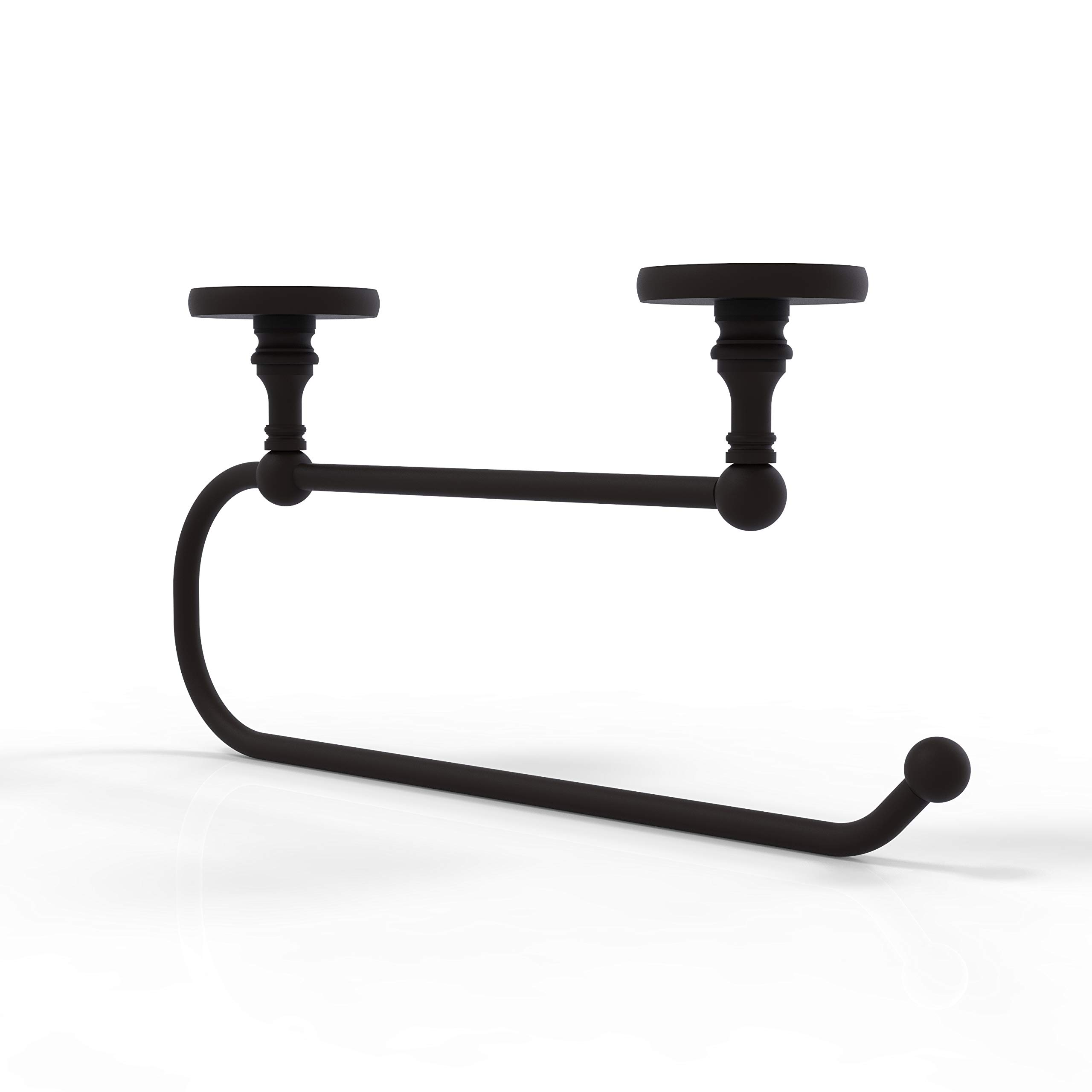Allied Brass Skyline Collection Under Cabinet Paper Towel Holder - Oil Rubbed Bronze Finish for Kitchen & Bathroom Organization | Space-Saving Design for Countertops & Small Spaces