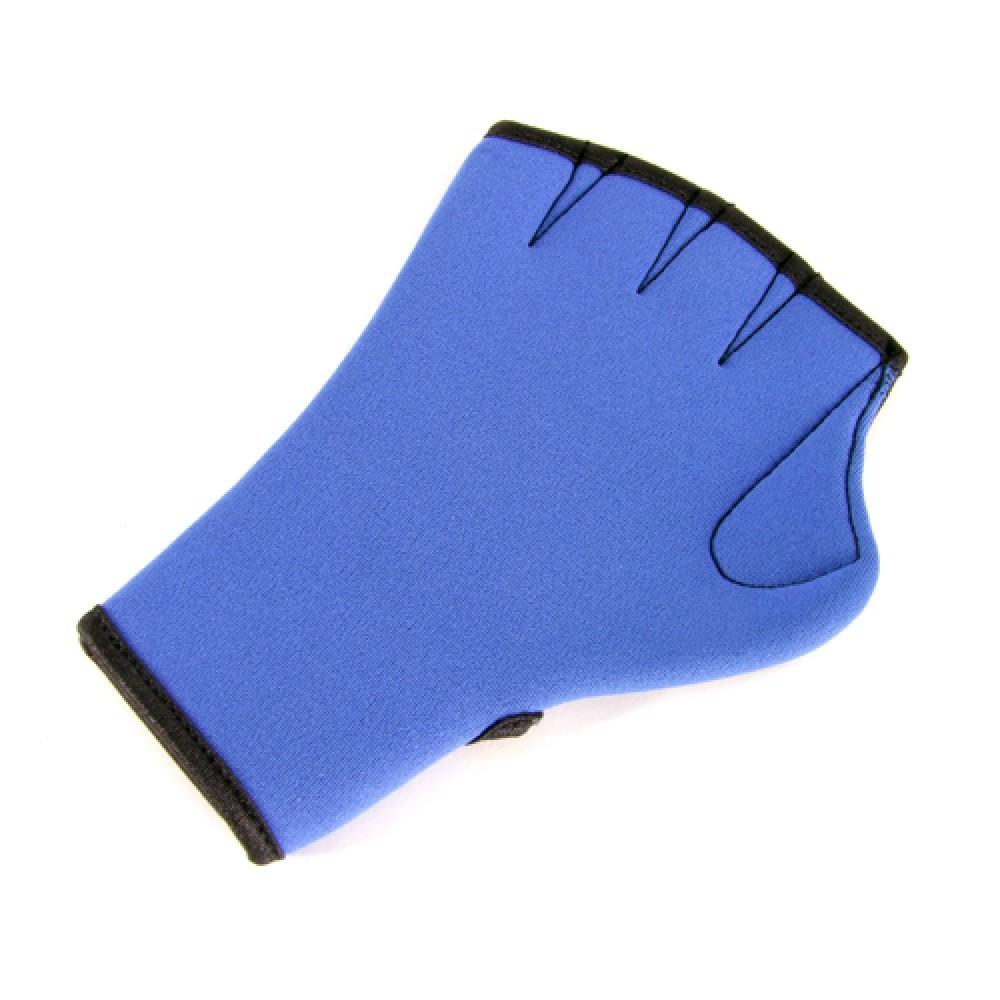 66Fit Aqua Swim Gloves - Water Resistance Training Gloves for Swimming, Snorkeling & Scuba Diving - Enhance Grip & Performance in Pool, Ocean & Open Water Workouts