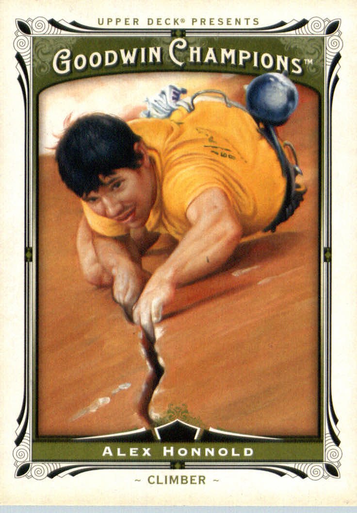 2013 Upper Deck Goodwin Champions #8 Alex Honnold Trading Card - Collectible Sports Memorabilia for Fans & Card Enthusiasts
