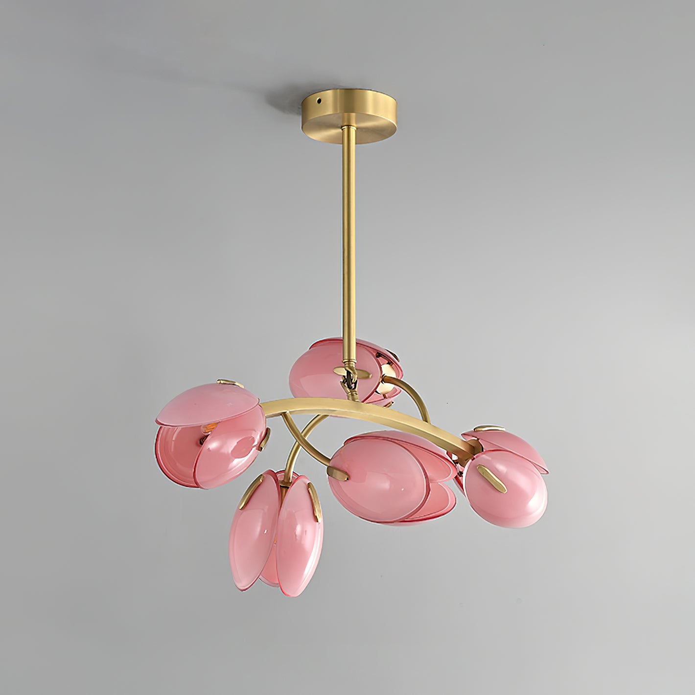Belluno Crystal Chandelier - Elegant Modern Ceiling Light Fixture for Dining Room, Living Room & Bedroom - Perfect for Home Decor & Wedding Venues