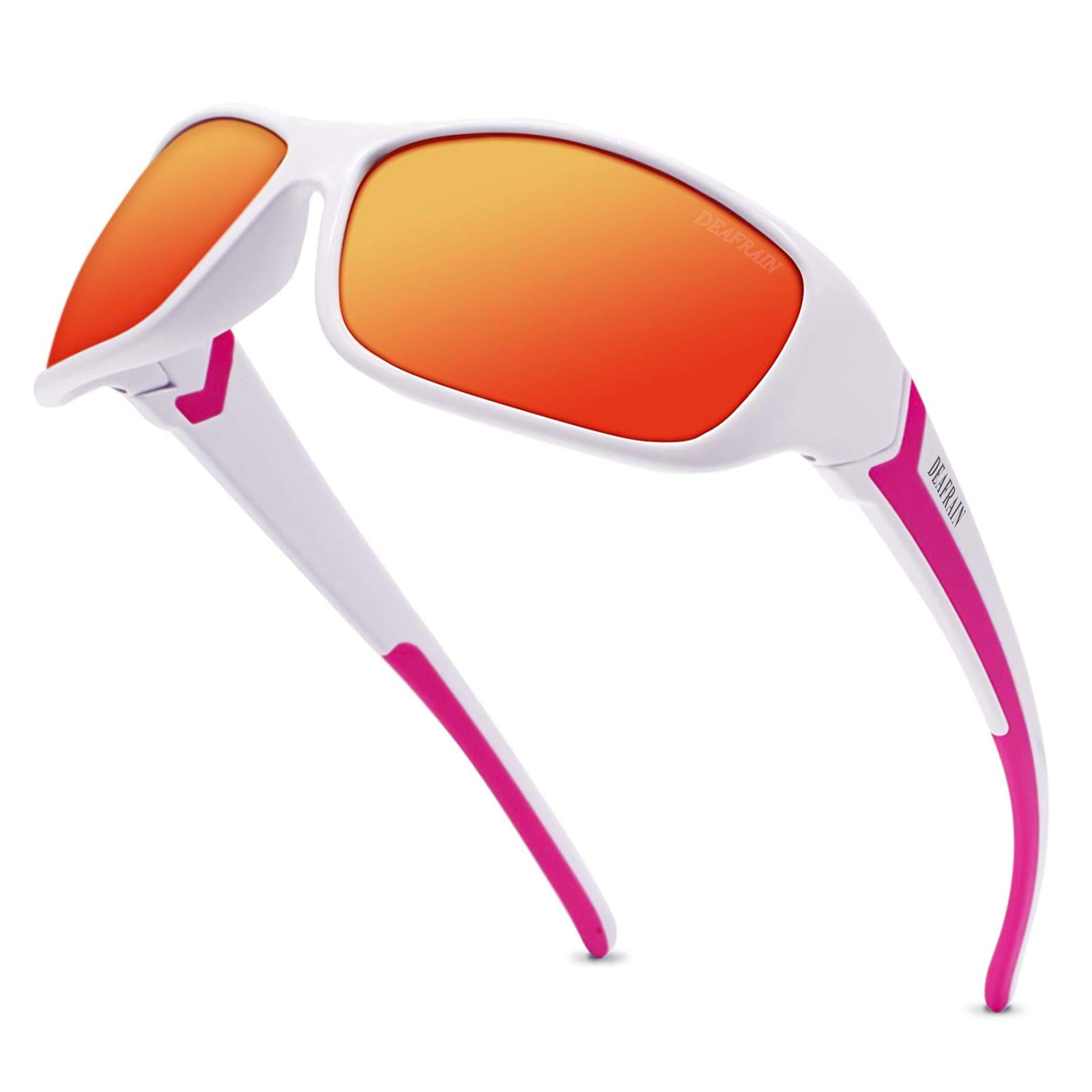 Polarized Sports Sunglasses for Men & Women - UV Protection for Driving, Fishing, Cycling & Running - Lightweight Comfort for Outdoor Activities & Travel