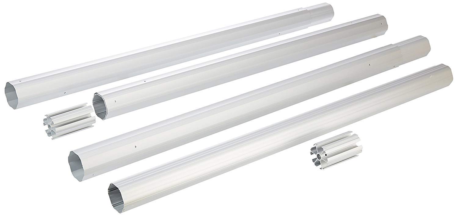 GLI Pool Products 55-1803WH-TK Whirlwind Above Ground Pool Cleaning Tube Kit - 3-Inch by 24-Feet Reel for Easy Pool Maintenance | Perfect for Inground & Above Ground Pools, Backyard Cleaning