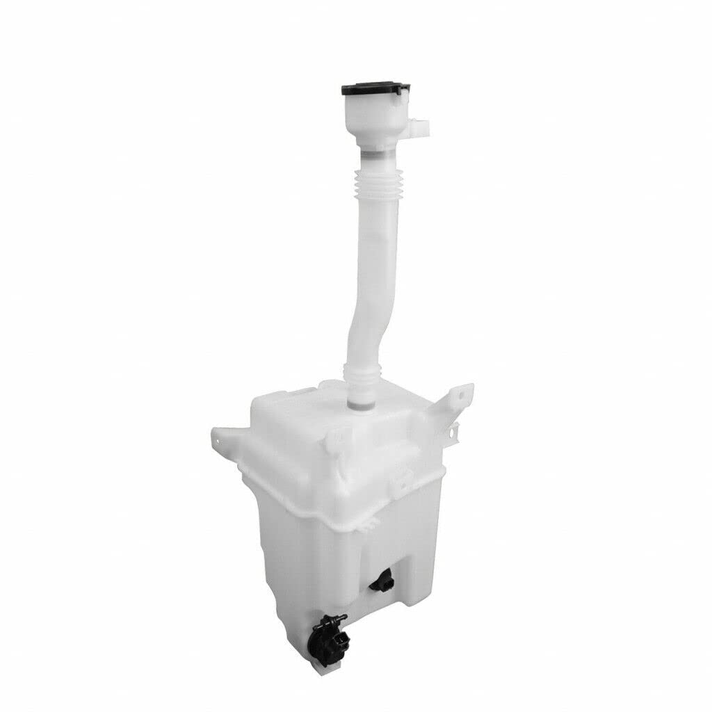 FITRITE AUTO PARTS Replacement Washer Fluid Reservoir for 2014-2019 Toyota Highlander & Hybrid Models - Includes Inlet, Neck, Cap and Pump (Part# TO1288224 853150E070) - Perfect for Windshield Cleaning Maintenance