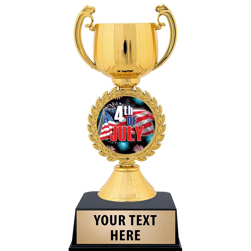 4th of July Gold Trophy Cup - 6.5
