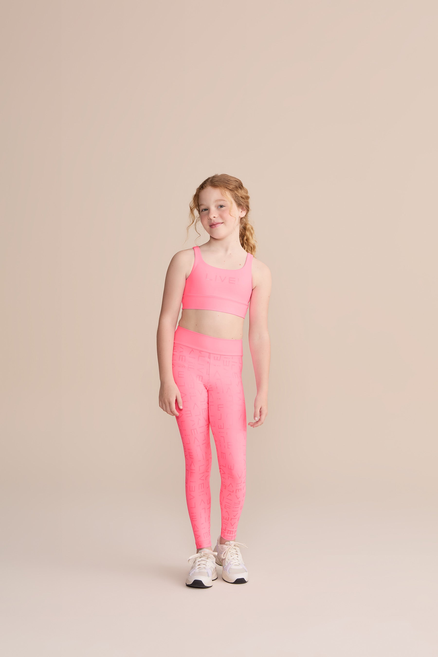 Move LIVE! Kids Sports Bra - Breathable & Supportive Activewear for Girls - Perfect for Running, Gymnastics & Dance Practice