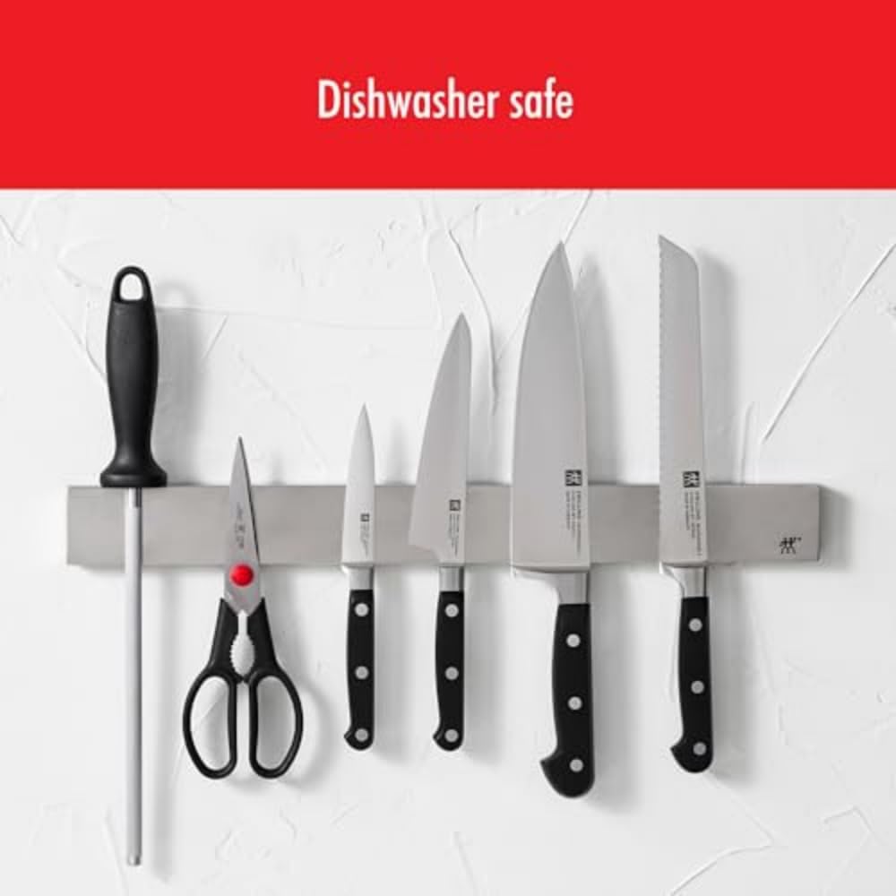 ZWILLING Professional S 8-inch German Bread Knife - Razor-Sharp Stainless Steel Blade, Dishwasher Safe - Perfect for Slicing Bread, Baguettes, and Pastries - Made in Germany for Premium Kitchen Performance