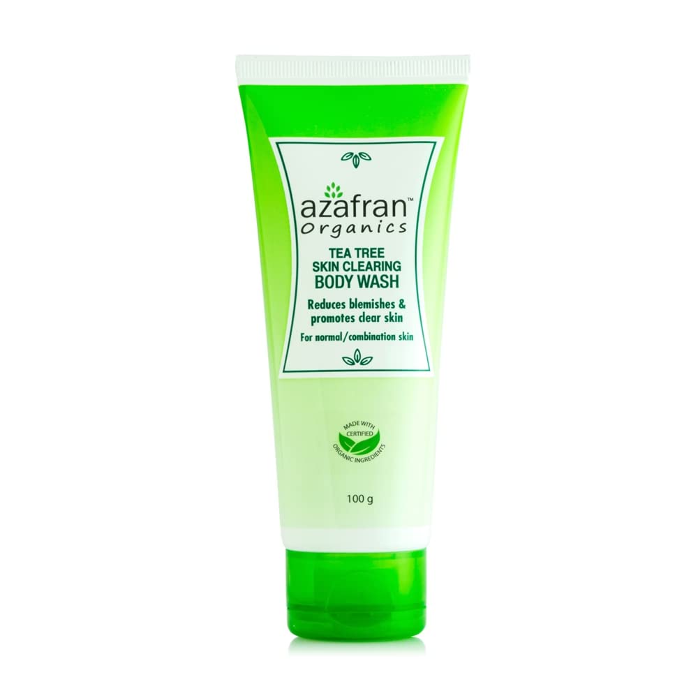 Organic Tea Tree Oil Body Wash with Australian Tea Tree & Coconut Oil - Anti-Fungal, Antibacterial & Odor Control for Men & Women | Sulfate & Paraben Free (100g) | Refreshing Shower Gel for Acne, Dry Skin & Daily Hygiene