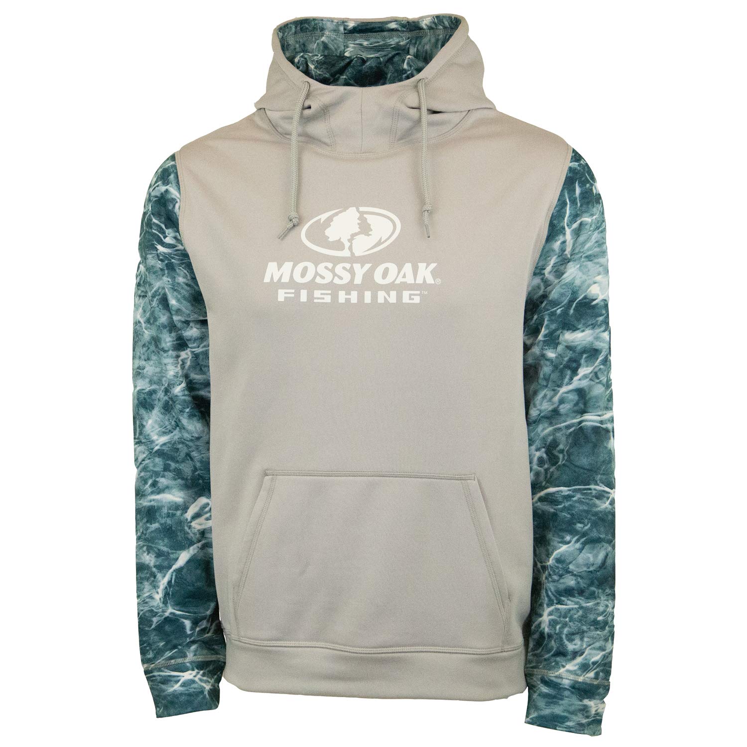 Mossy Oak Fishing Hoodie for Men - Camo Fishing Sweatshirt & Outdoor Shirt - Perfect for Fishing, Hunting, and Outdoor Adventures