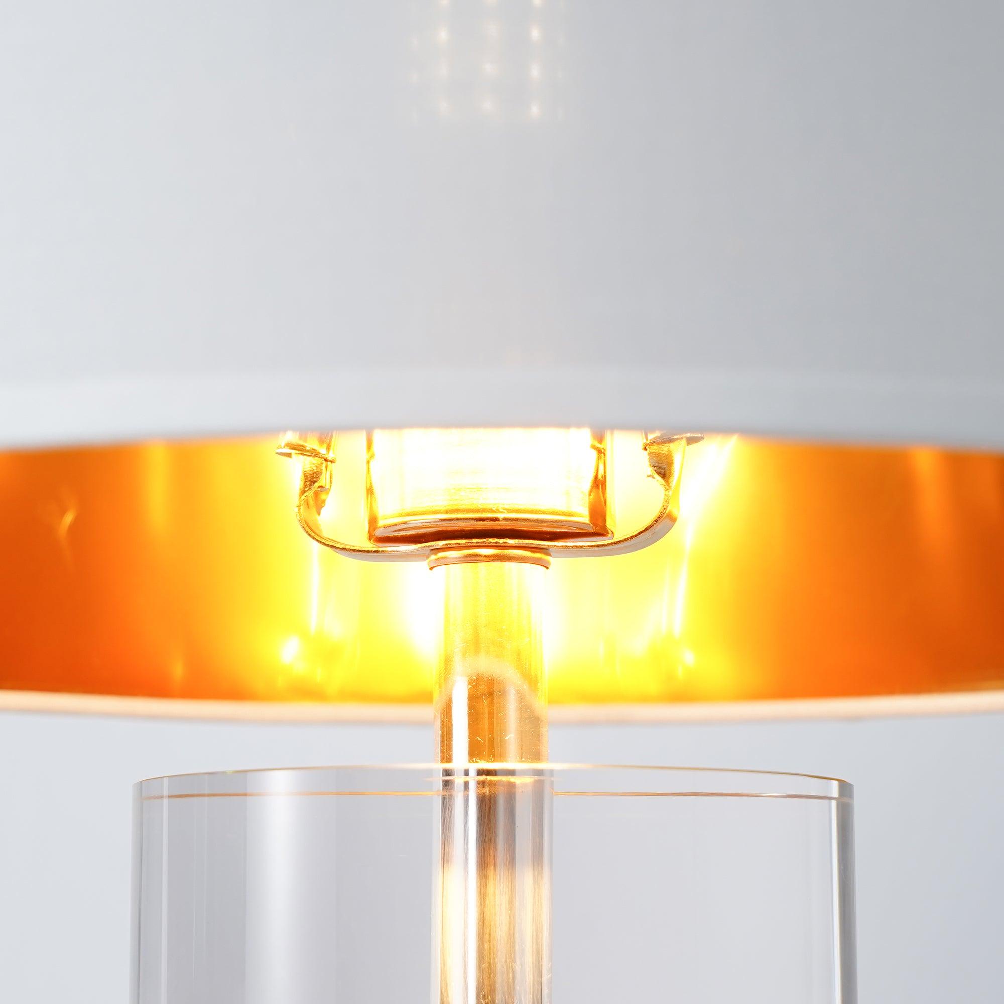 Parker Table Lamp - Modern LED Desk Light with Adjustable Brightness for Home Office, Bedroom & Study Room