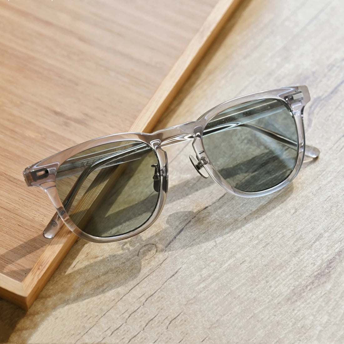 Stylish Black Square Acetate Sunglasses for Men - UV Protection Full Rim Eyewear - Perfect for Driving, Outdoor Activities & Fashion Accessories