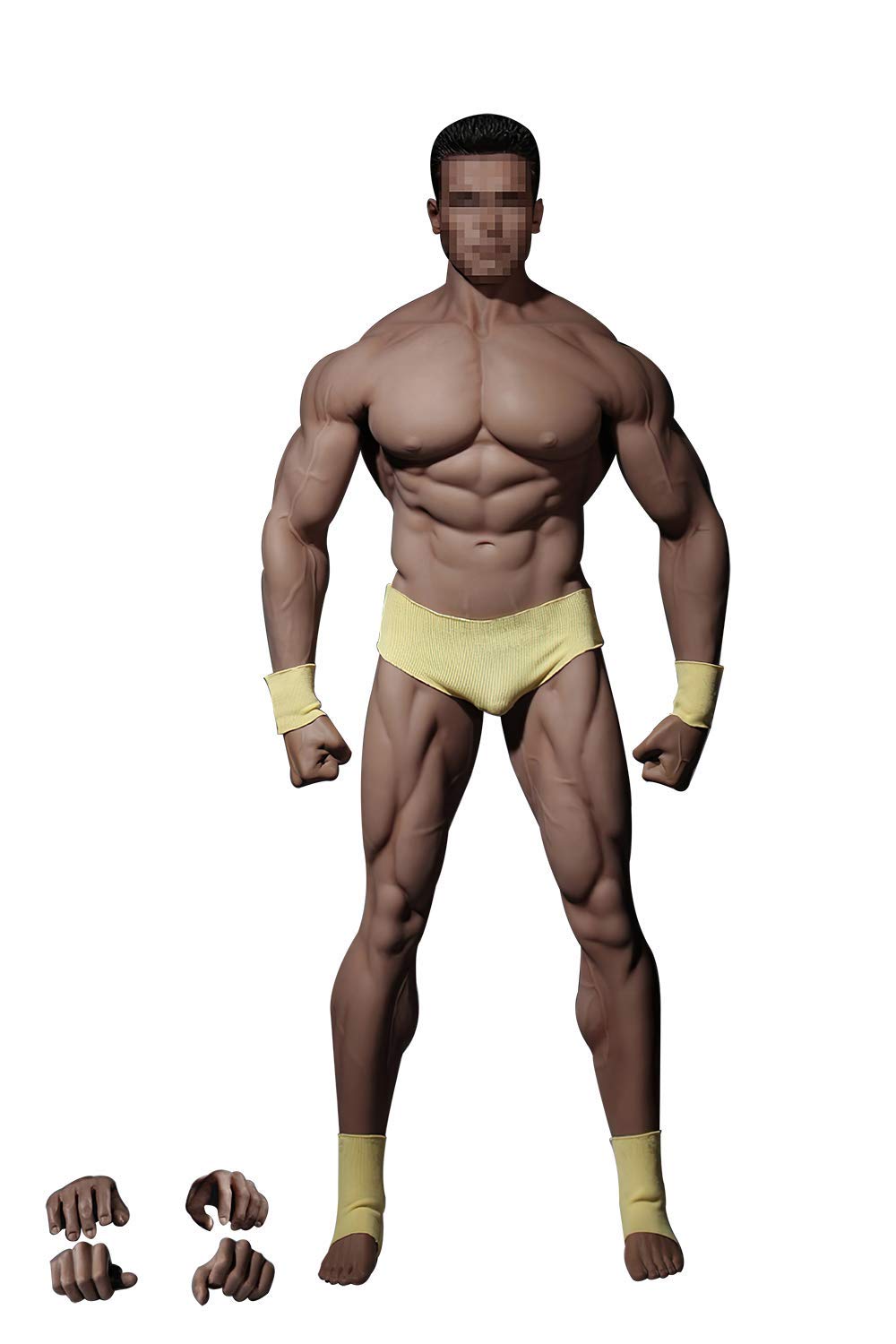 Phicen 1/6 Scale Super Flexible Male Muscular Seamless Body PL2016-M34 - Perfect for Action Figure Collectors, Photography, and Custom Doll Making