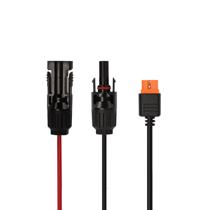 EcoFlow MC4 to XT60 Solar Panel Cable 5M (16.4ft) for Portable Power Stations - Perfect for Off-Grid Camping, RV Trips & Emergency Power Backup