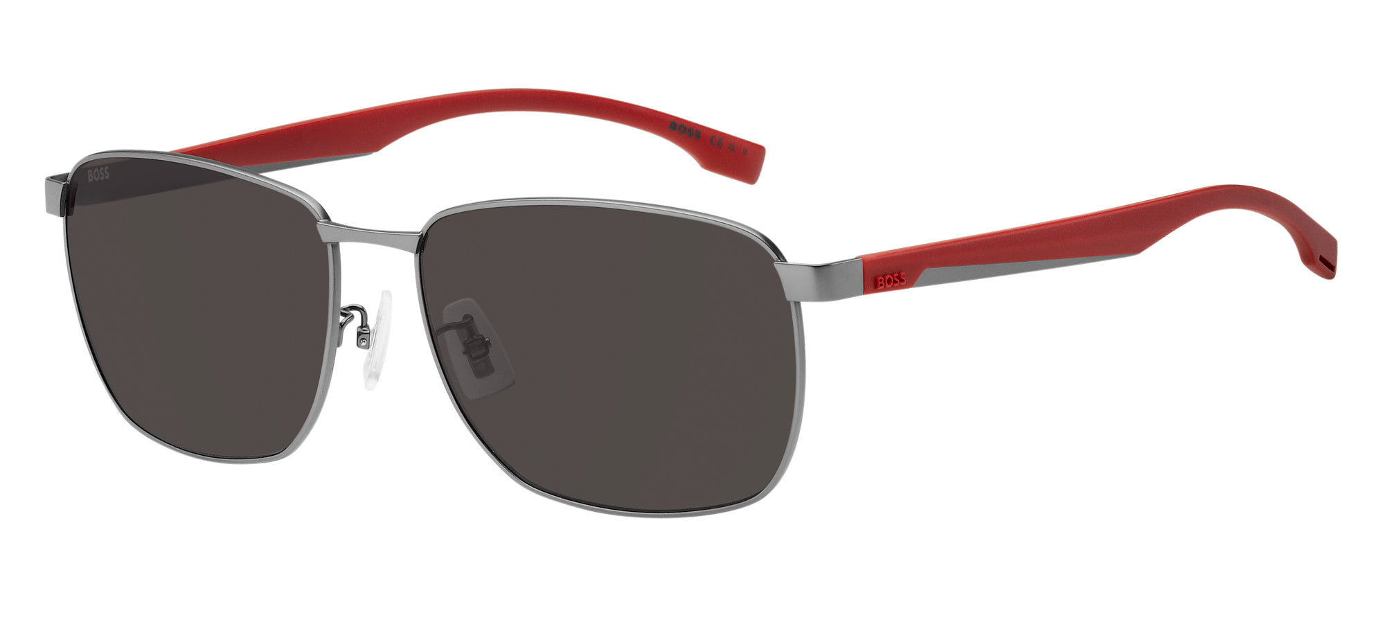 Matte Red/Grey