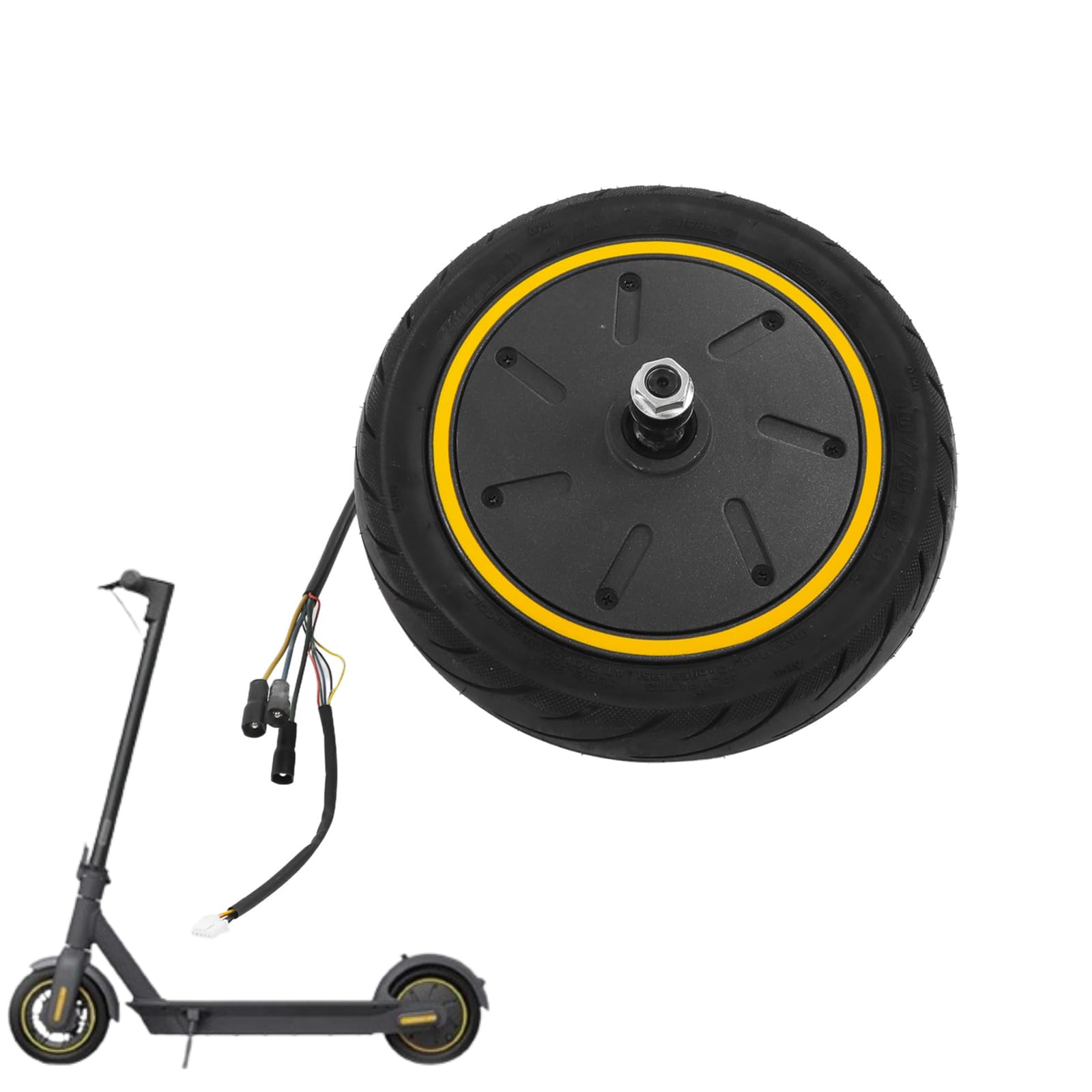 350W Electric Scooter Hub Motor - 9.8 Inch Conversion Kit with Pneumatic Tires for G30 Scooters | High-Performance Replacement Motor for Commuting & Urban Transportation