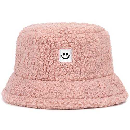 Stylish Furry Bucket Hat for Women & Men - Trendy Winter Fashion Accessory - Perfect for Outdoor Activities, Music Festivals & Streetwear