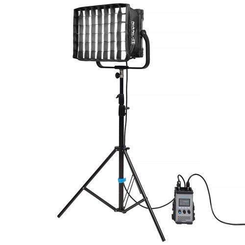 Nanlite Alien 300C RGBWW LED Panel with Softbox & Eggcrate - Professional Studio Lighting for Photography, Videography, and Live Streaming