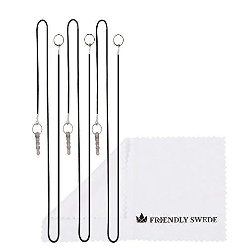 Friendly Swede Stylus Pen 3-Pack - Thin-Tip for Touchscreen Devices | Office & Drawing Use