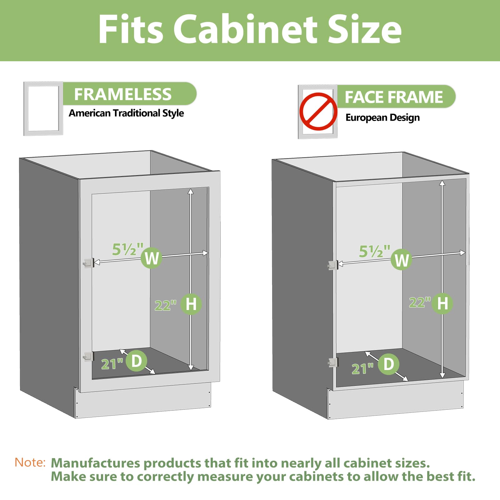 ROOMTEC 3-Tier Pull Out Cabinet Organizer Spice Rack - 5