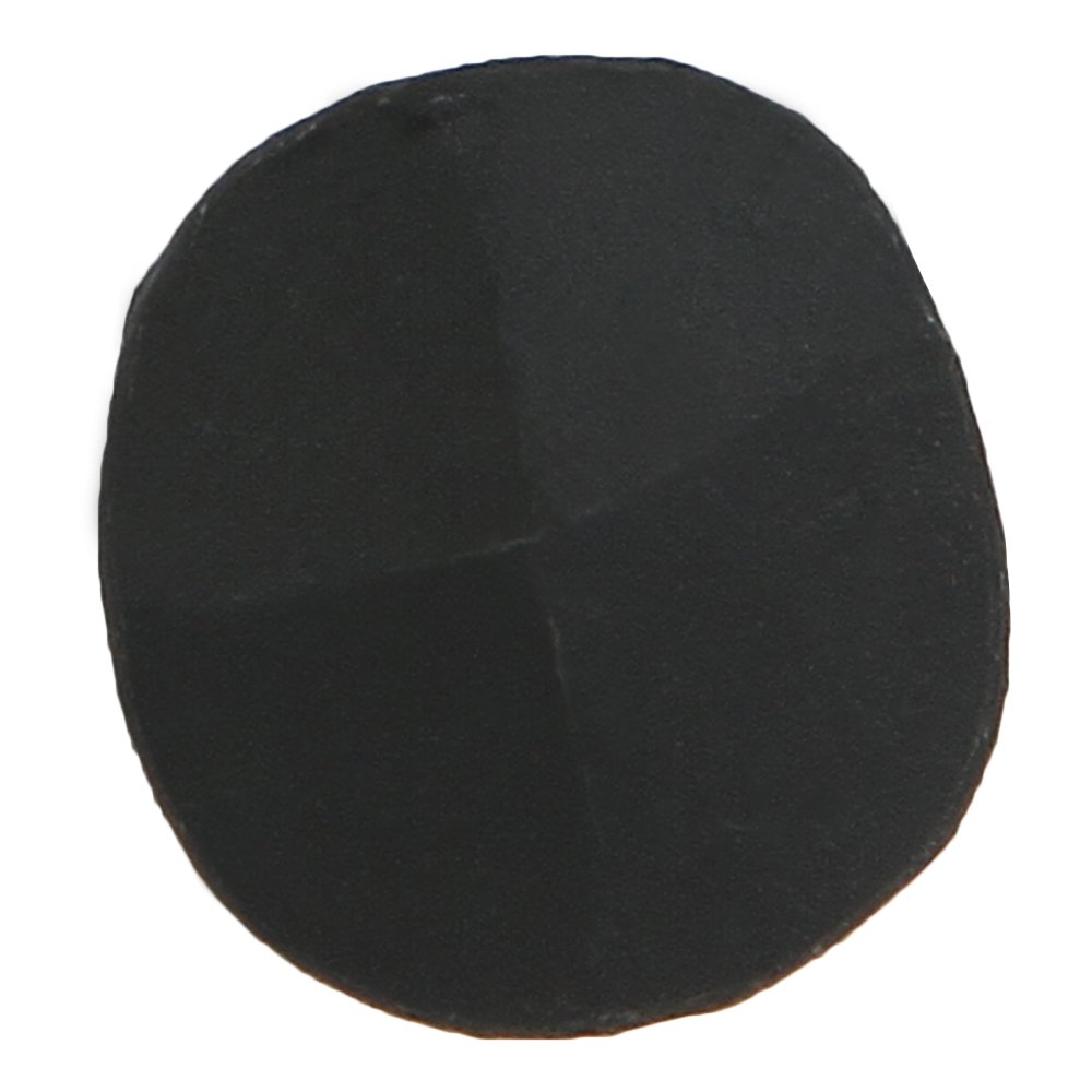 A29 Decorative Iron Clavos Nails - 6 Pack Round Pyramid Bolt Heads, 1.25 x 1 Inch Wrought Iron Nails with Natural Black Finish - Perfect for Furniture, Doors, and DIY Woodworking Projects