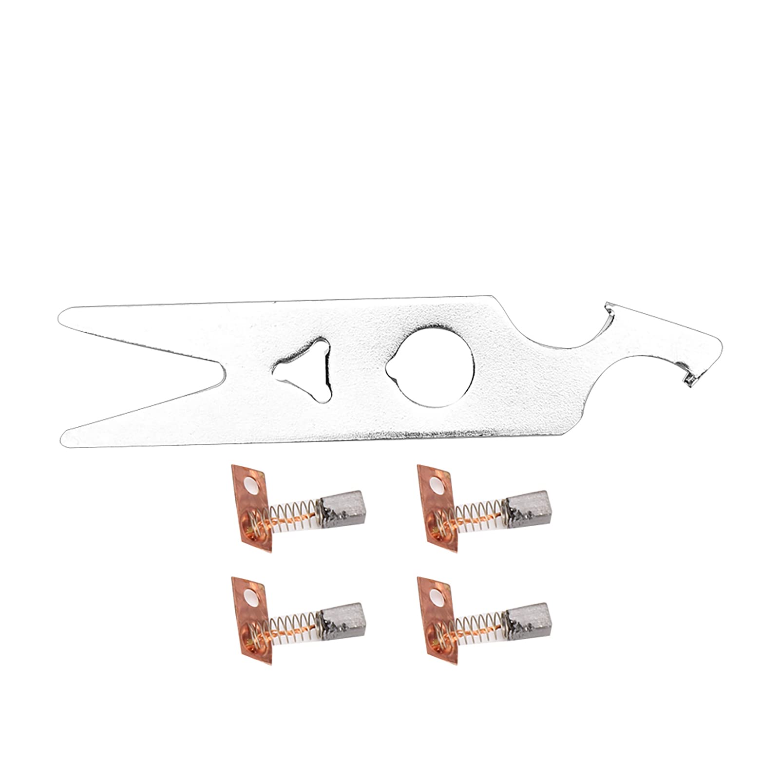 2 Pairs Carbon Brush Wrench Set - Nail Drill Handpiece Replacement Parts & Accessories for Professional Manicure & Pedicure Salon Tools (Perfect for Nail Art, Acrylic & Gel Extensions)