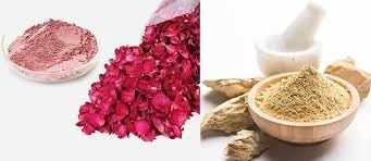 Multani Mitti with Red Rose Powder - 200g | Natural Clay Face Mask for Glowing Skin | Perfect for Acne, Oily Skin & Detox - DIY Beauty & Skincare Routine